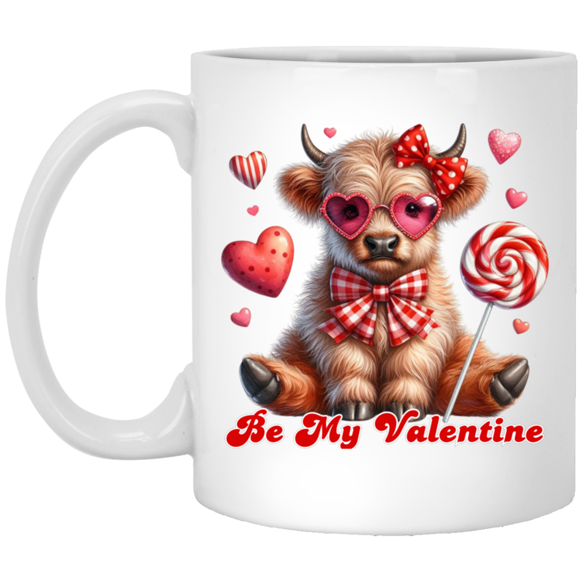 Be My Valentine 11oz White Mug