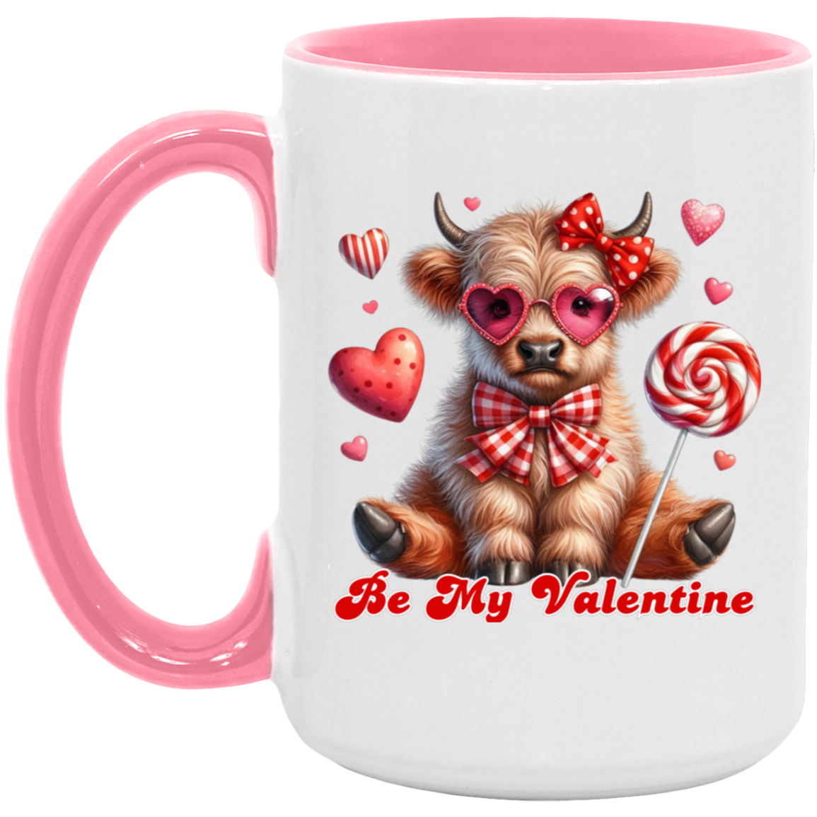 Be My Valentine 15oz Accent Mug