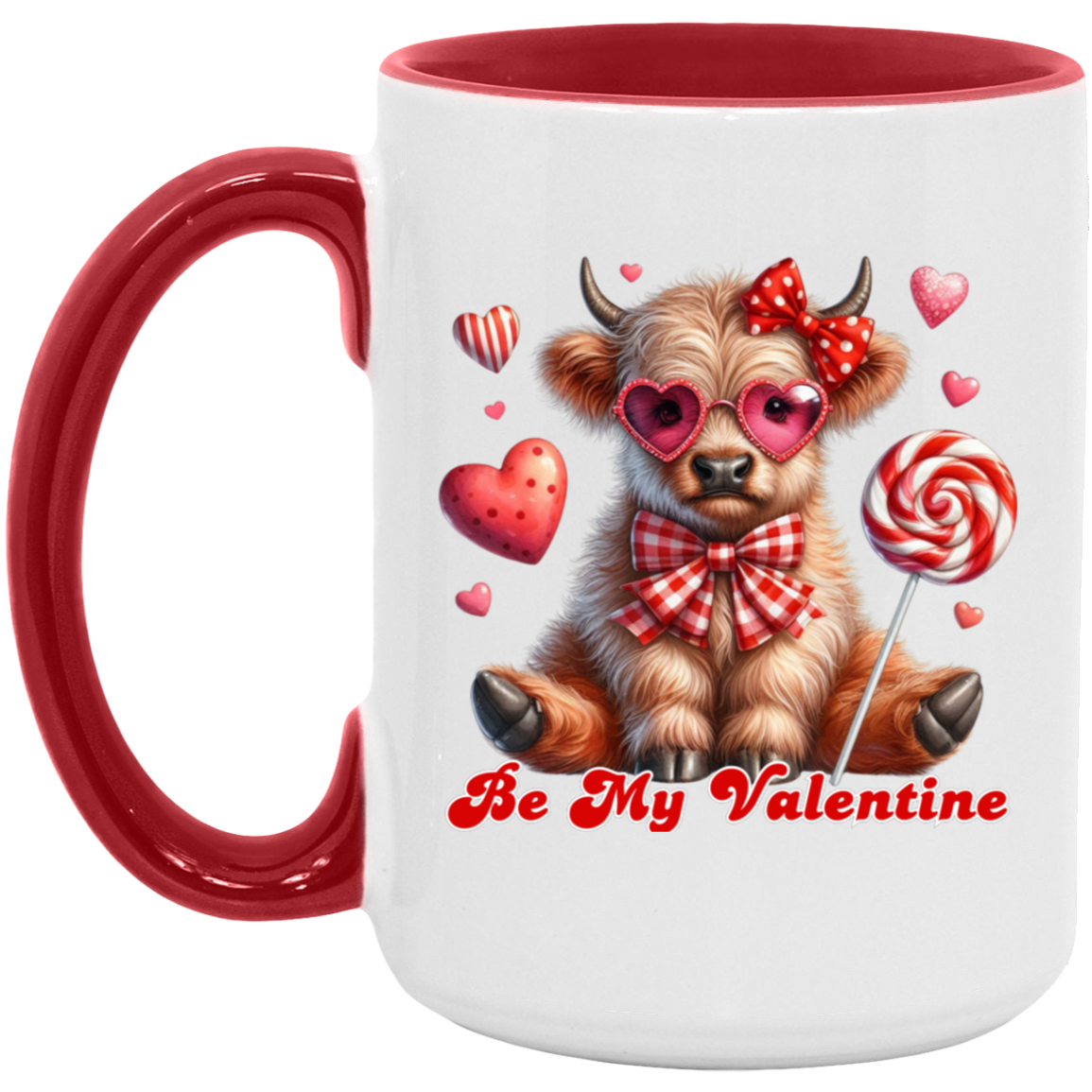 Be My Valentine 15oz Accent Mug