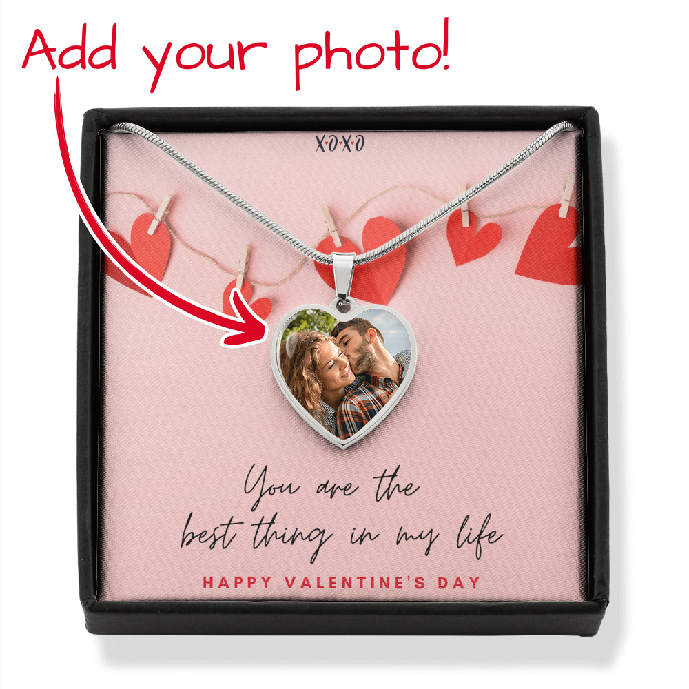 Personalized Heart Necklace