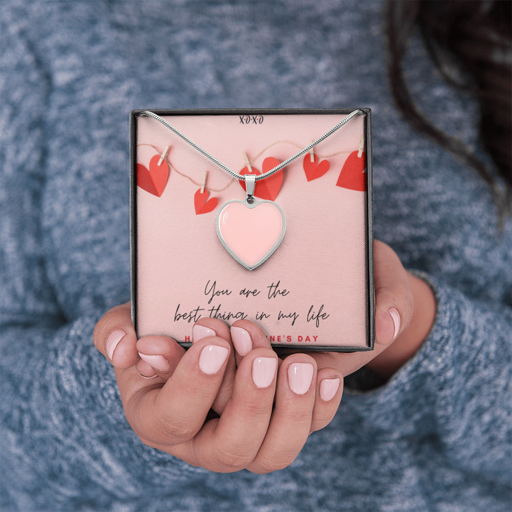 Personalized Heart Necklace