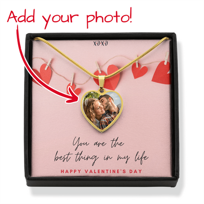 Personalized Heart Necklace