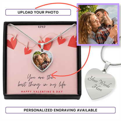 Personalized Heart Necklace